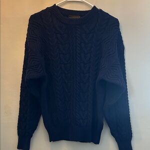 Eddie Bauer Dark Blue Crewneck Sweater